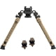 FAB Defense Spike Precision Bipod, Picatinny Rail, 180mm, FDE w/FAB Defense Home SPIKE Claw