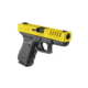 FAB Defense TACSKIN 19 Snap-On Slide Cover For Glock 19, Yellow, fx-tacs19y