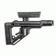 FAB Defense Tactical Buttstock w/ Cheek Riser for SAIGA (Joint), Black FX-UASSAIGA
