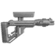 FAB Defense Tactical Folding Buttstock w/ Cheek Piece for AK-47/74, Black, FX-UASAKP