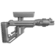 FAB Defense Tactical Folding Buttstock w/ Cheek Piece for AK-47/74, Black, FX-UASAKP