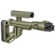 Open Box, Dealer Demo, FAB Defense Tactical Folding Buttstock w/ Cheek Piece for AK-47/74, Olive Drab Green, FX-UASAKPG