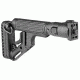 FAB Defense Tactical Folding Buttstock w/ Cheek Riser for VZ58 Polymer Joint, Black UAS-VZP, EDEMO1