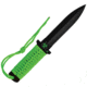 Factory X Low Profile Biohazard Fixed Knife, Lime Green FXKB3005