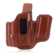 Falco Holsters Appendix Concealed Carry Leather Holster for Guns with Light and with Magazine Pouch, 5971