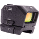 Falke Model CMS 1x25mm Closed Micro Reflex Sight, Clear Visible 3 MOA Dot Reticle, Black, One Size, FAL30-0029