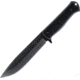 Fallkniven A1x Survival Knife Black, 6.25 black Tungsten DLC coated laminate cobalt st, Black textured thermorun handle, A1XB