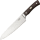 Fallkniven CMT Chefs Alpha, 8in, Steel Blade, Maroon Micarta Handle FN69