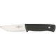 Fallkniven F1 Pilot Survival Fxd Knife, 3.75in, Steel Drop Point, Black Checkered Elastomer Hdl, Black Sheath FN52