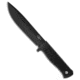 Fallkniven Fallkniven Knives A1 Survival Knife w/ Leather Sheath 6.3&quot; Black Plain, Black, VG10, adult, BHQ-18916
