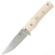 Fallkniven TK1, Ivory Micarta Handle, Plain, Leather Sheath FK-TK1IML