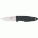 Fallkniven WM1 Sporting Knife Fixed Blade Knife, 2.75in, StainlessDrop Point, Black Thermorun Elastomer Handle FN6K