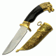 Fantasy Master Fixed Blade, 11.25in, Stainless Steel Blade, Black Nylon Fiber Handle FM-662W
