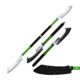 Fantasy Master Fixed Blade, 27.75in, Stainless Steel Blade, Green Nylon Fiber Handle, FMT-053GN