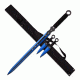 Fantasy Master Fixed Blade, 28in, Stainless Steel Blade, Cord Wrapped Handle FM-644BL