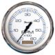 Faria Beede Instruments Chesapeake White SS 4" Tachometer w/Hourmeter - 6,000 RPM Gas - Inboard, 33832