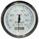 Faria Beede Instruments Chesapeake White SS 4" Tachometer w/Hourmeter - 7,000 RPM Gas - Outboard, 33840