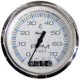 Faria Beede Instruments Chesapeake White SS 4" Tachometer w/Systemcheck Indicator - 7,000 RPM Gas - Johnson/Evinrude Outboard 54644