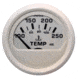 Faria Beede Instruments White 2" Water Temperature Gauge 100-250F Dress, 13110