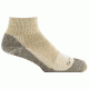 Farm To Feet Boulder Light Weight 1/4 Crew Sock - Men's-Lead Grey/Brown-Large