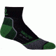 Damascus Light 1/4 Crew Sock - Mens-Black/Granite-Medium