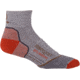 Farm To Feet Damascus Light 1/4 Crew Sock - Men's-Silver/Dark Shadow-Large