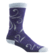 Farm To Feet Helena Stylized Traditional Hiker Sock - Womens-Parachute Purple-Large