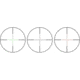 Farris Optics Lux Compact Rifle Scope, 1.5-5x32mm, 30mm Tube, Second Focal Plane, Black, 15532LCI