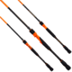 Favorite Fishing Balance Spinning Rod, Ultra-Light, 6ft, Orange/Black, BBLN-601UL