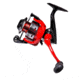 Favorite Fishing Crappie Series Spinning Reel-Retail Package, 500, Red, CRS500-RTL