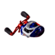 Favorite Fishing Defender Casting Reel, 100, RTL, 5+1BB, Red//White/Blue, DFR100HGL-RTL