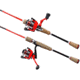 Favorite Fishing Do-Dock Crappie Spinning Combo, 5ft 8in, Light, Red/Black, DDK-581L10