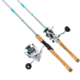 Favorite Fishing Olft Salty Spinning Combo, 7ft 3in, Medium Heavy, Silver/Blue, OLS731MH40