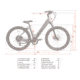 Favorite Hybrid ST E-Bike, Grey, Medium, 10-50004