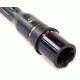 Faxon Firearms .308 Winchester Heavy Fluted Rifle Barrel, Rifle-Length, 416-R Stainless QPQ Nitride, 5R, NP3 Extension, Black Nitride, 20, 10B810R20FHQ-5R-NP3