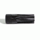 Faxon Firearms 7.62 MuzzLok Flash Hider, Steel, QPQ Nitride, Black Nitride, FFMD762FLFHSQPQ