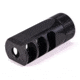 Faxon Firearms 7.62mm MuzzLok Ported Flash Hider, Black, FFMD762PFHSQPQ