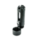 Faxon Firearms 9mm MuzzLok Ported Flash Hider, Black, FFMD9MMPFHSQPQ