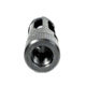 Faxon Firearms 9mm MuzzLok Ported Flash Hider, Black, FFMD9MMPFHSQPQ