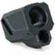 Faxon Firearms EXOS-513 Pistol Compensator, Glock and FX-19, 9mm, Black, 816341026179