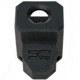 Faxon Firearms EXOS-543 Pistol Compensator, Glock Gen 4 19/17/34, 9mm, Black, 816341026452