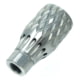 Faxon Firearms Rowdy Pineapple Flash Hider, 5.56 Nato, 1/2x28, Stainless Steel, FFMD556VLCSSM