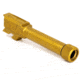 Faxon Firearms Match Series Glock 43/43X Threaded Barrel, 9mm Caliber, 416-R Stainless Steel, TiN PVD, Gold, GB910N43SGQ-T-TIN