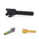 Faxon Firearms Sig Sauer P320 Compact Flame Fluted 9mm Barrel, Black, Chameleon, Gold
