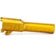 Faxon Firearms SIG Sauer P365 Non-Threaded Barrel, 9mm Caliber, 1-10 Twist, 416-R Stainless Steel, TiN PVD, Gold, 365B910NFSOQ-N-TIN