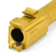 Faxon Firearms Smith &amp; Wesson M&amp;P Fullsize Flame Fluted 9mm Barrel, 1-10 Twist, 416-R SS, Nitride, TiN, Gold, M&amp;PB910NFLOQ-N-TiN
