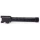 Faxon Firearms Smith &amp; Wesson M&amp;P Fullsize Barrel, Flame Fluted, Threaded, 9mm, 1-10 Twist, 1/2x28, 416-R SS, Nitride, Black, M&amp;PB910NFLOQ-T