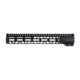 Faxon Firearms Streamline AR15 G4 Aluminum M-LOK Handguard, 13in, Black, FFHGMLOK13G415