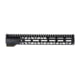 Faxon Firearms Streamline AR15 G4 Aluminum M-LOK Handguard, 13in, Black, FFHGMLOK13G415