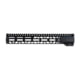 Faxon Firearms Streamline AR15 G4 Aluminum M-LOK Handguard, 15in, Black, FFHGMLOK15G415